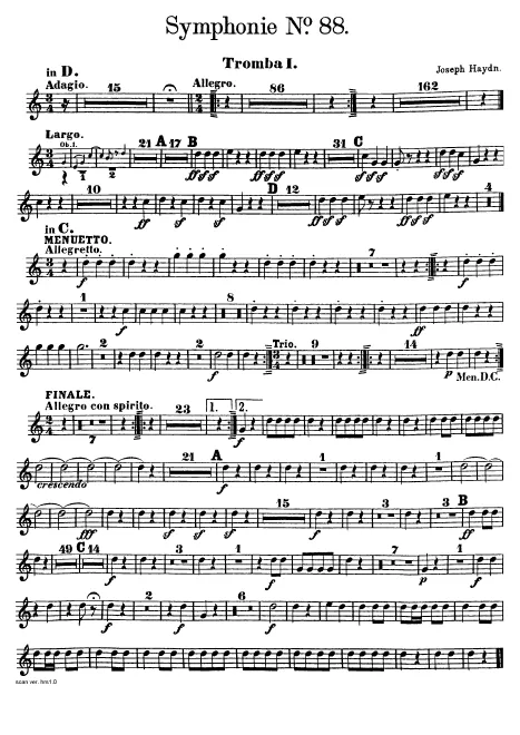 Trumpet 1 (D/C)