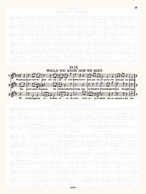 First page of Would You Know How We Meet