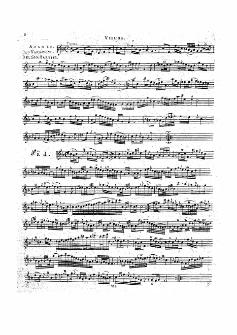First page of Caprices