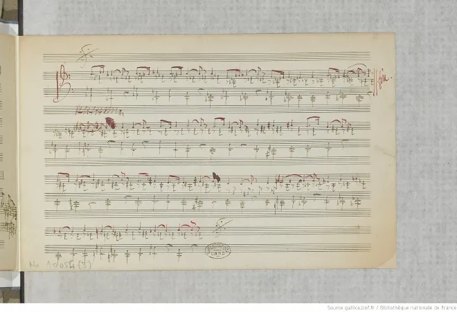 First page of Petite ouverture à danser