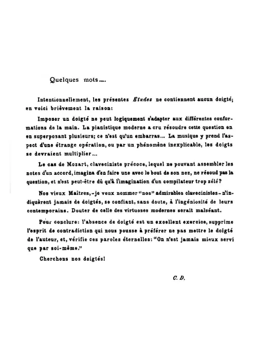 Composer's preface