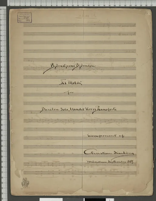 First page of Til Molde