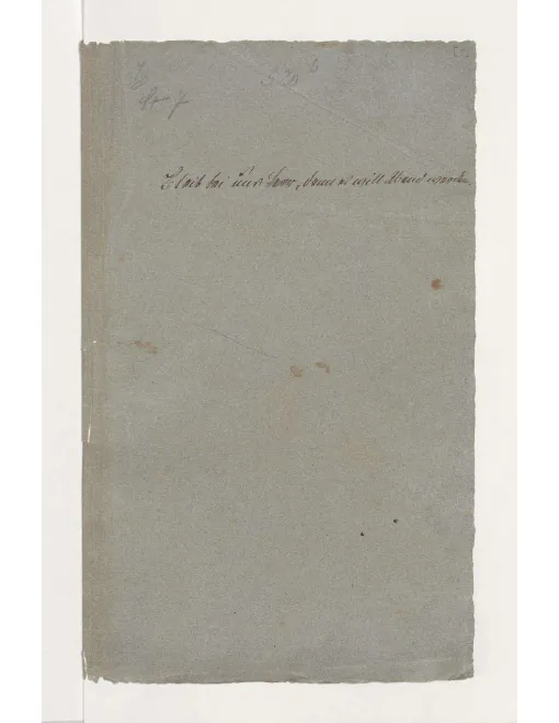 First page of Bleib bei uns, denn es will Abend werden