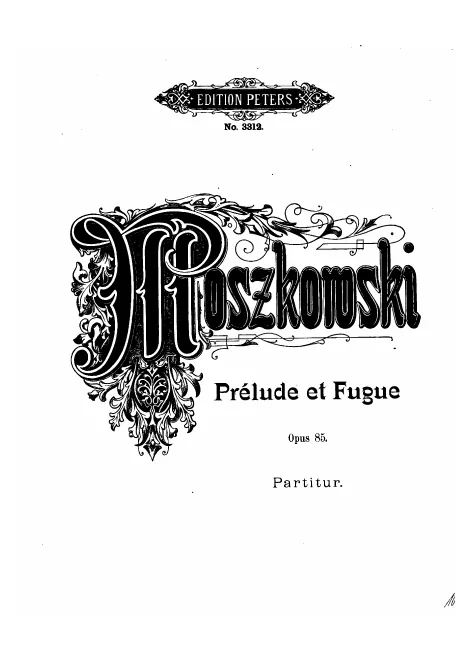 First page of Prelude & Fugue for String Orchestra