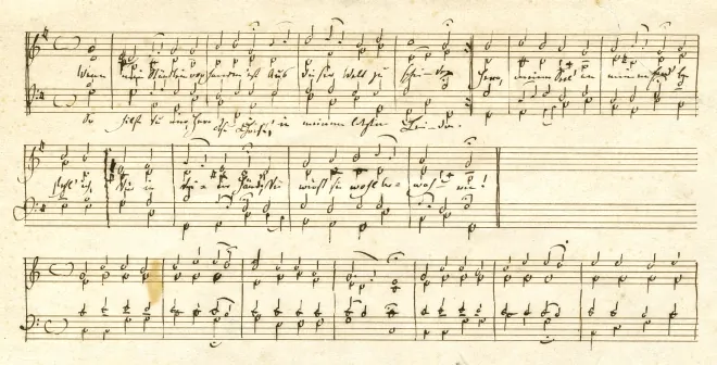 First page of 2 Endenicher Choräle