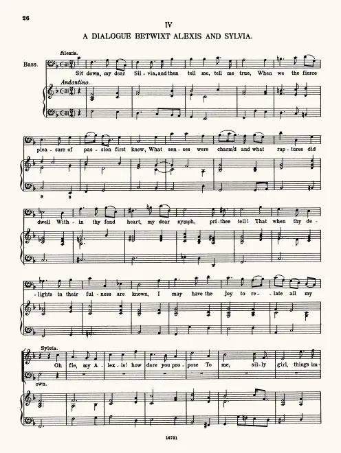 First page of Sit Down, My Dear Sylvia