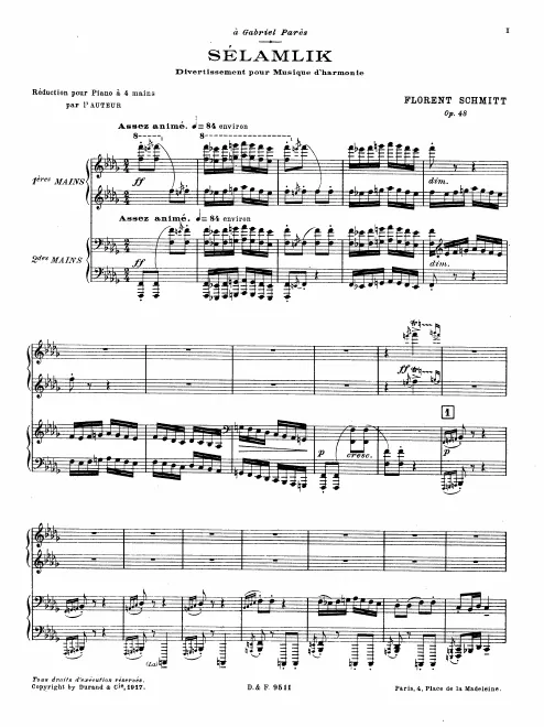 First page of Sélamlik
