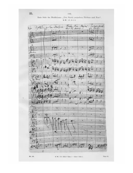 First page of Geschwinde, ihr wirbelnden Winde, Dramma per musica