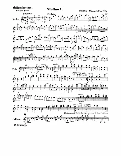 Violins I