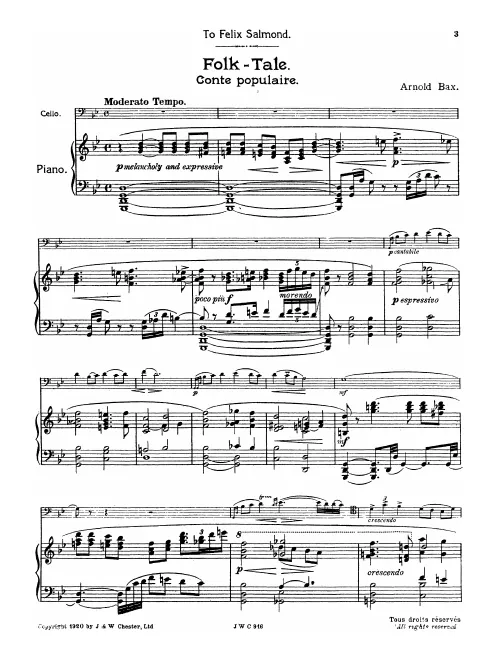 First page of Folk-Tale