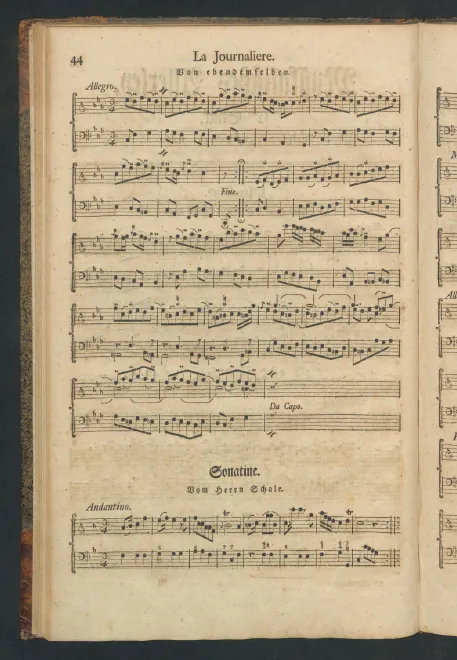 First page of La Journalière, H.112