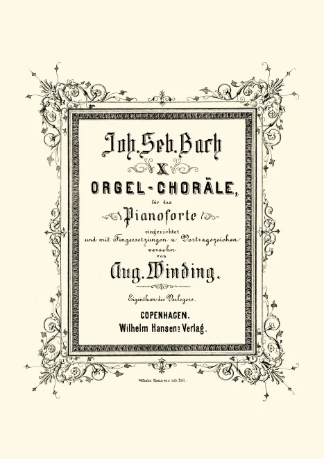First page of 10 Orgel Chorale