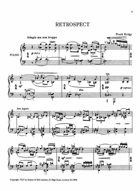 First page of In Autumn