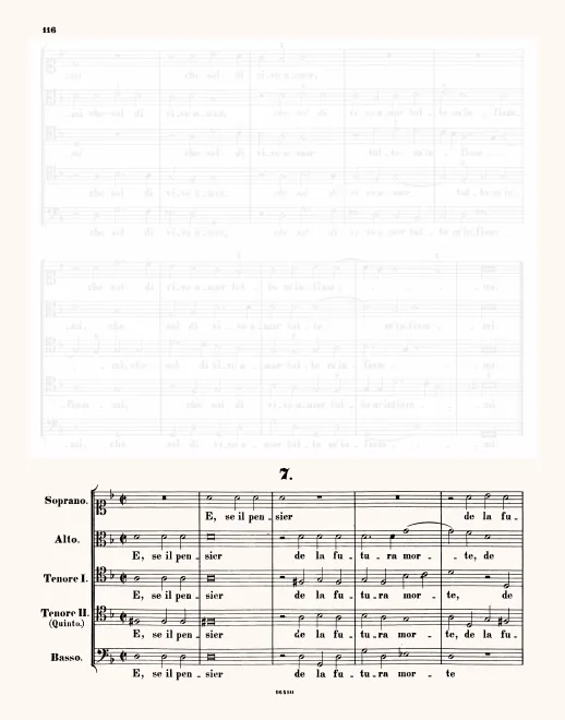 First page of E se 'l pensier