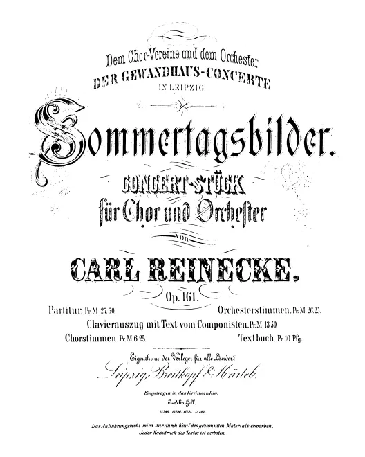 First page of Sommertagsbilder
