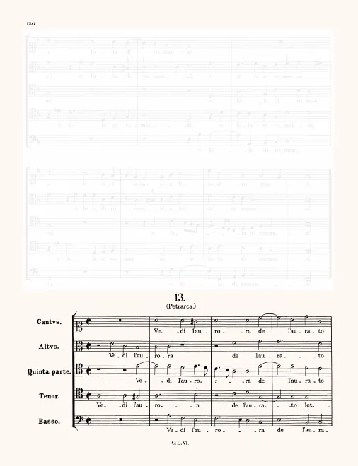 First page of Vedi l'Aurora
