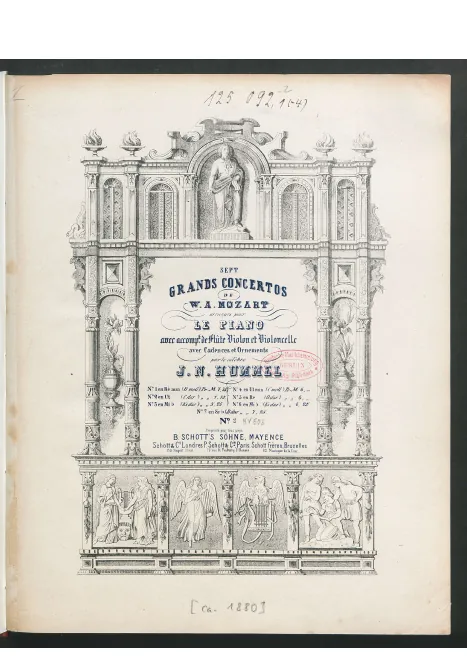 First page of Piano Concerto No.25