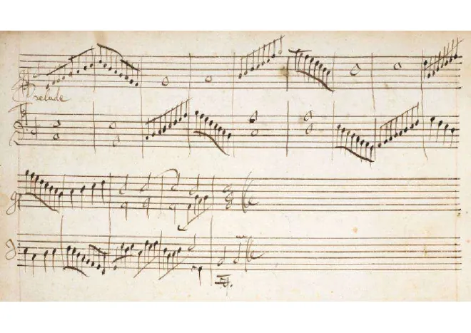 First page of Prelude in C major