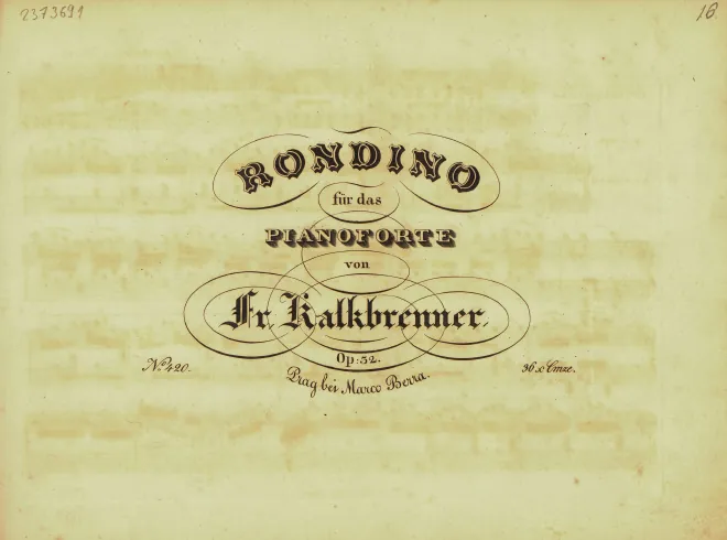 First page of Rondino