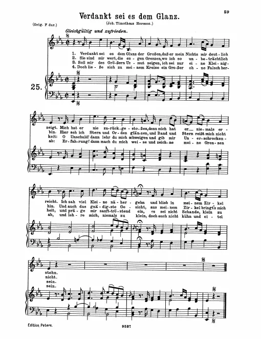 Complete Score (low voice, )