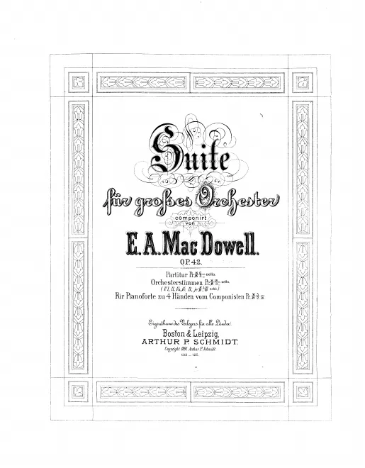 First page of Suite No.1