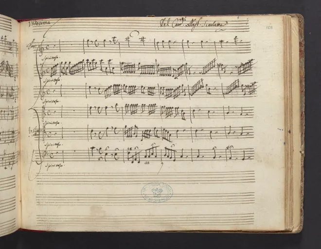 First page of Concerto Grosso in C major