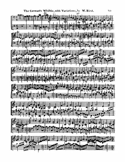 First page of The Carman's Whistle