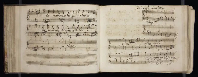 First page of Mi nasce un sospetto ; Amante insospettito