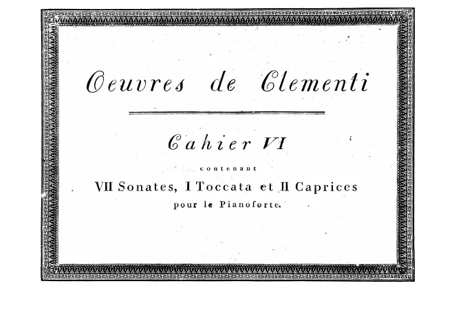 First page of Piano Sonata