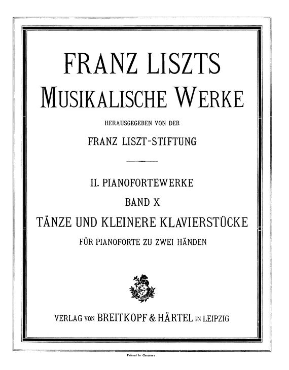 First page of Grande valse di bravura