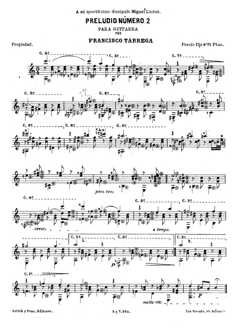First page of Prelude No.2