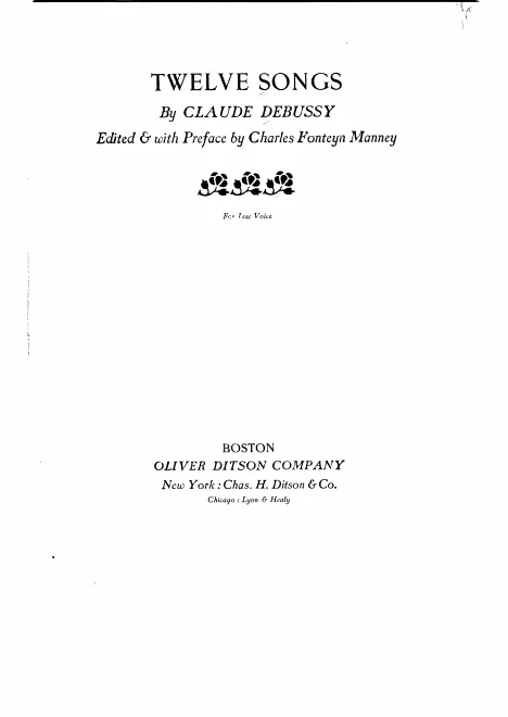 First page of 12 Songs