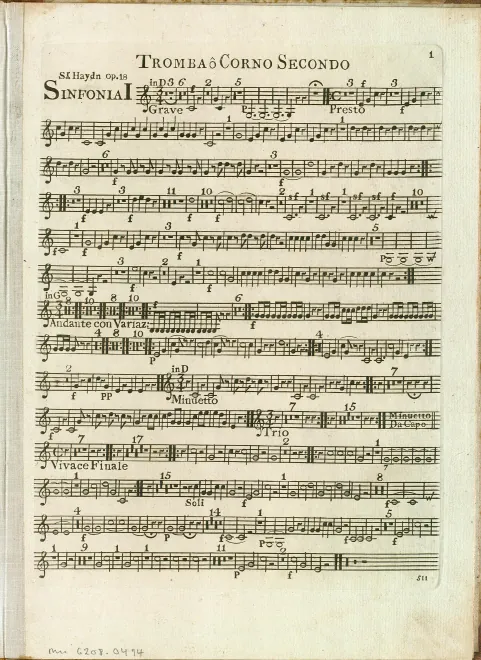 Trumpet 2 (or Horn 2) (D/G)