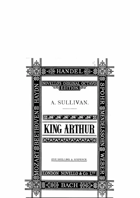 First page of King Arthur