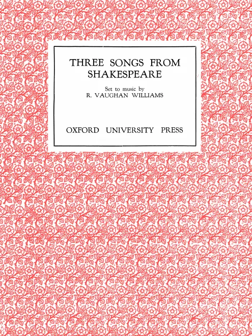 First page of 3 Songs from Shakespeare