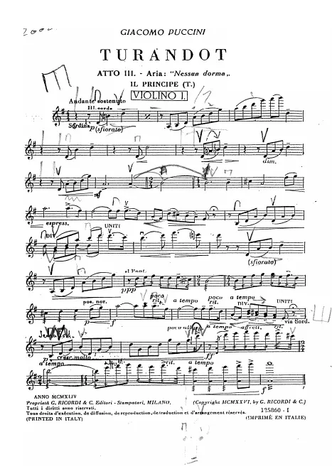 Violins I