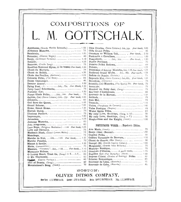 First page of Ossian