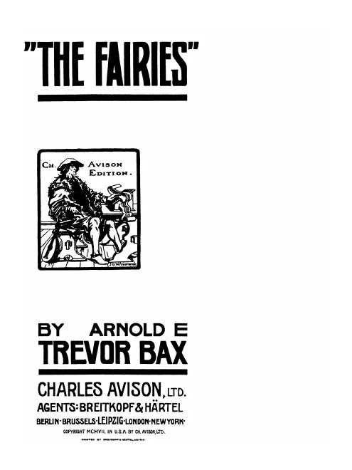First page of The Fairies
