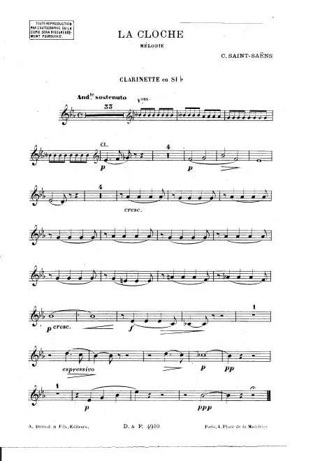 Clarinet (B)