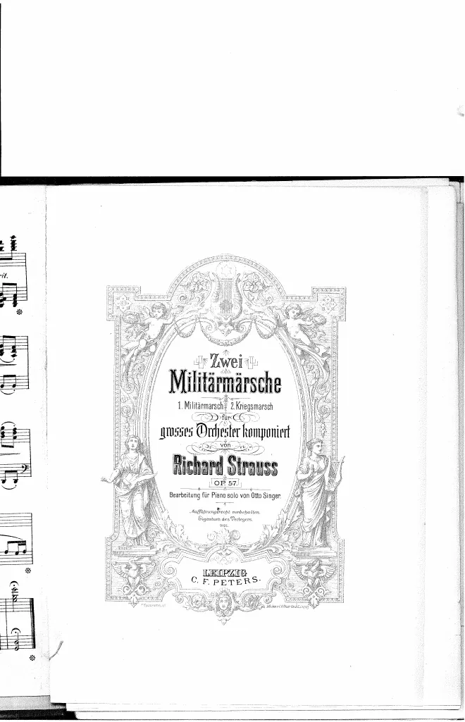 First page of 2 Military Marches