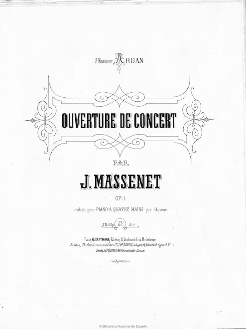 First page of Ouverture en sol