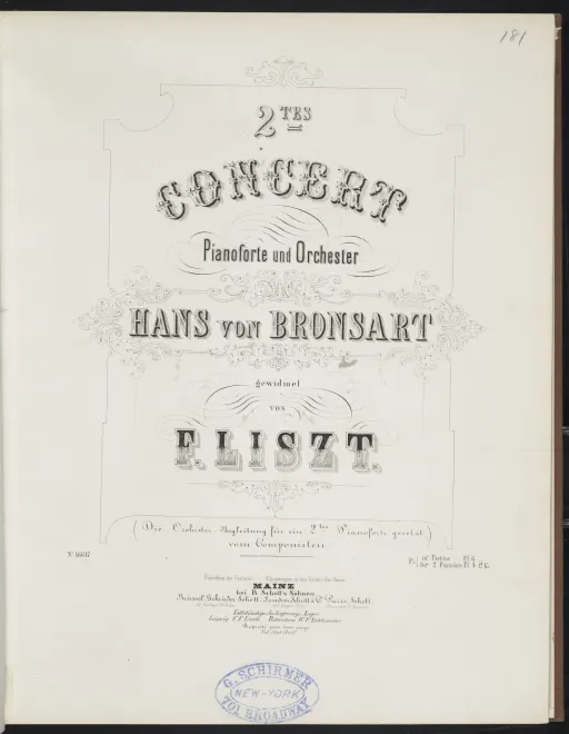 First page of Piano Concerto No.2