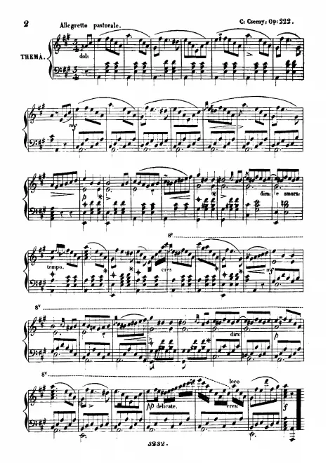 First page of Impromptu Brillant en non difficile sur un Pastorale de l'Opéra 'Guillaume Tell' de Rossini