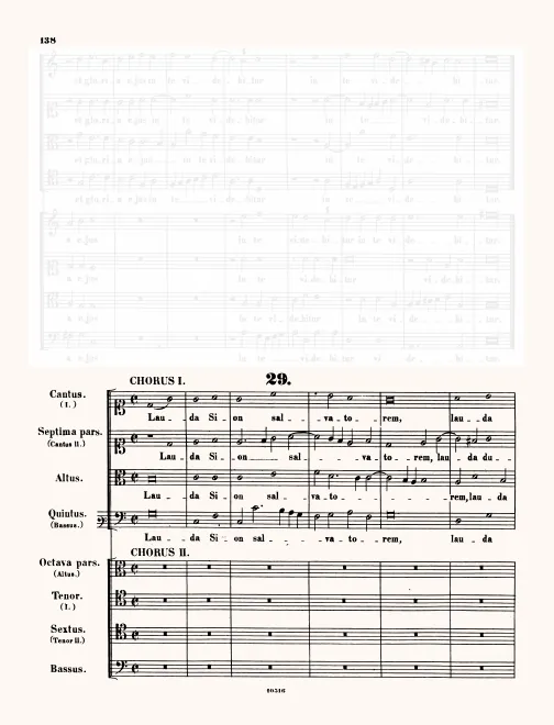 First page of Lauda Sion