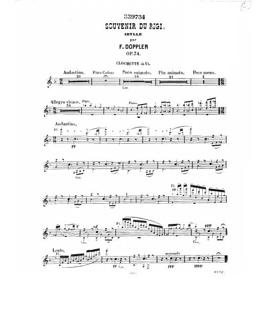 Clochette (Handbell in C)
