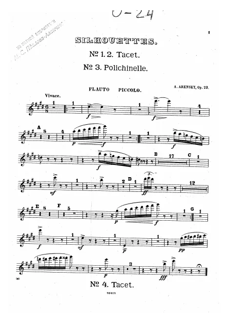 First page of Suite No.2