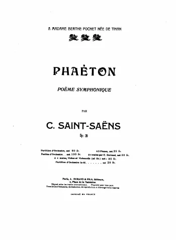 First page of Phaeton