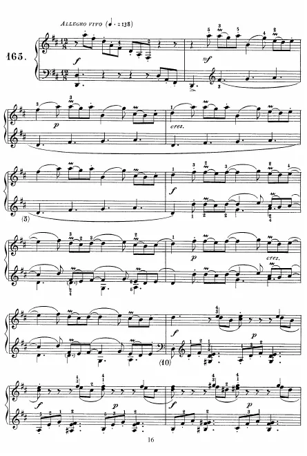 First page of Keyboard Sonata in D major