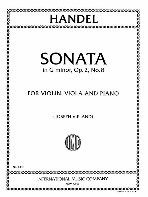 First page of Trio Sonata