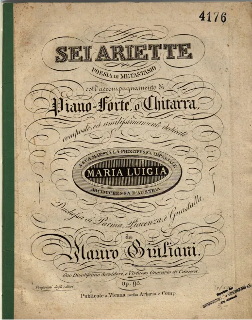 First page of 6 Ariette